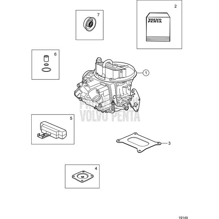 Volvo Penta Qualifies for Free Shipping Volvo Penta Carburetor 2 Barrel Holley #21610333