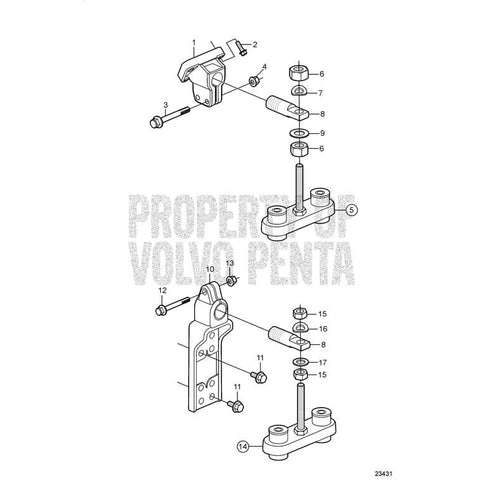 Volvo Penta Qualifies for Free Shipping Volvo Penta Clamp #3852434