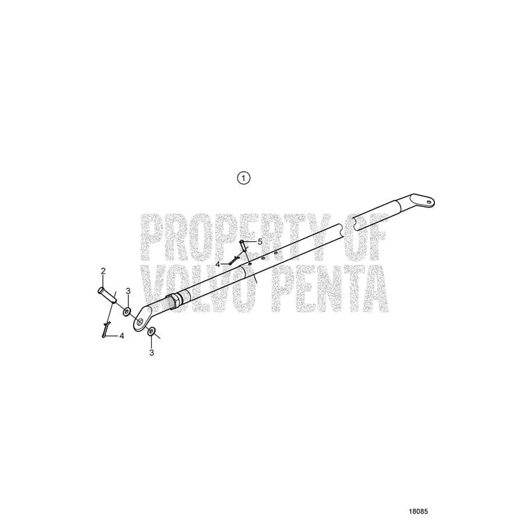 Volvo Penta Not Qualified for Free Shipping Volvo Penta Cotter Pin #3852255