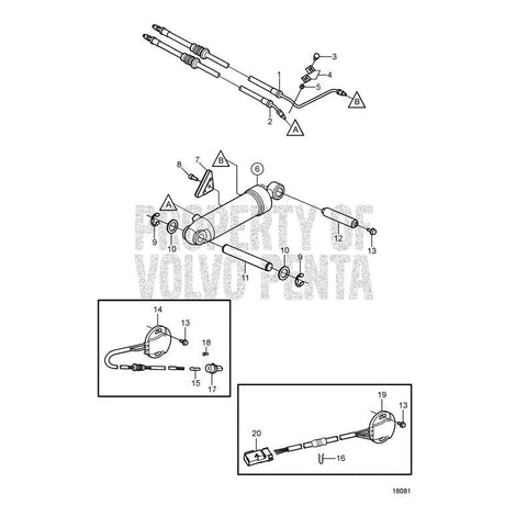 Volvo Penta Qualifies for Free Shipping Volvo Penta Cotter Pin #3859045