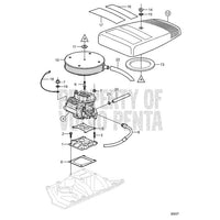 Volvo Penta Qualifies for Free Shipping Volvo Penta Decal 5.7L #3862010