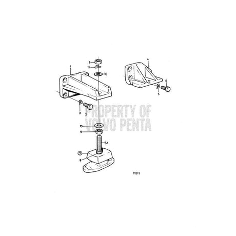 Volvo Penta Qualifies for Free Shipping Volvo Penta Diesel Adjuster Screw #860950