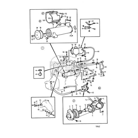 Volvo Penta Qualifies for Free Shipping Volvo Penta Diesel Circulation Pump #23401753