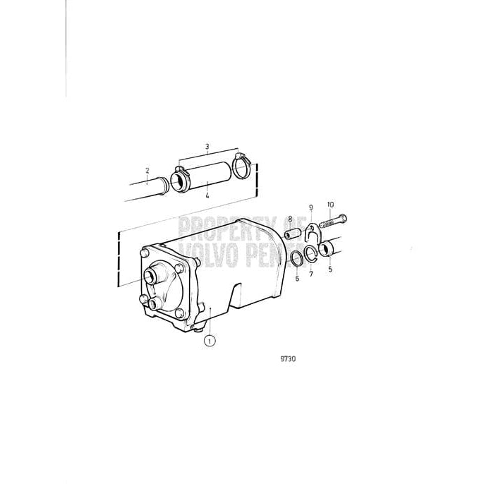 Volvo Penta Qualifies for Free Shipping Volvo Penta Diesel Cooling Pipe #838973