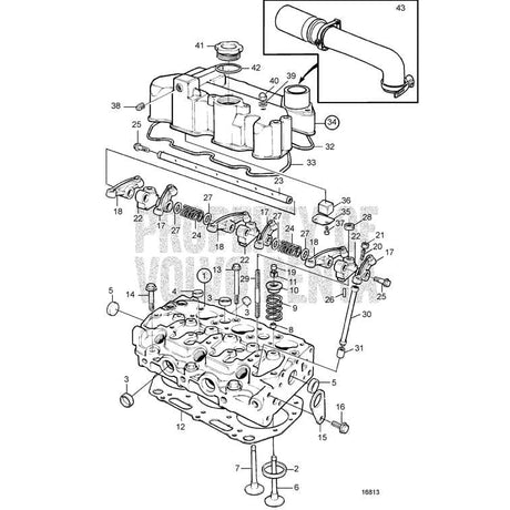 Volvo Penta Qualifies for Free Shipping Volvo Penta Diesel Cylinder Head Gasket #3580309