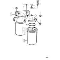 Volvo Penta Qualifies for Free Shipping Volvo Penta Diesel Fuel Filter Housing #8194541