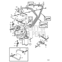 Volvo Penta Qualifies for Free Shipping Volvo Penta Diesel Fuel Pipe #860600