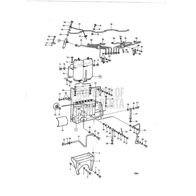 Volvo Penta Not Qualified for Free Shipping Volvo Penta Diesel Gasket #842986
