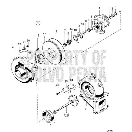 Volvo Penta Qualifies for Free Shipping Volvo Penta Diesel Gasket #845036