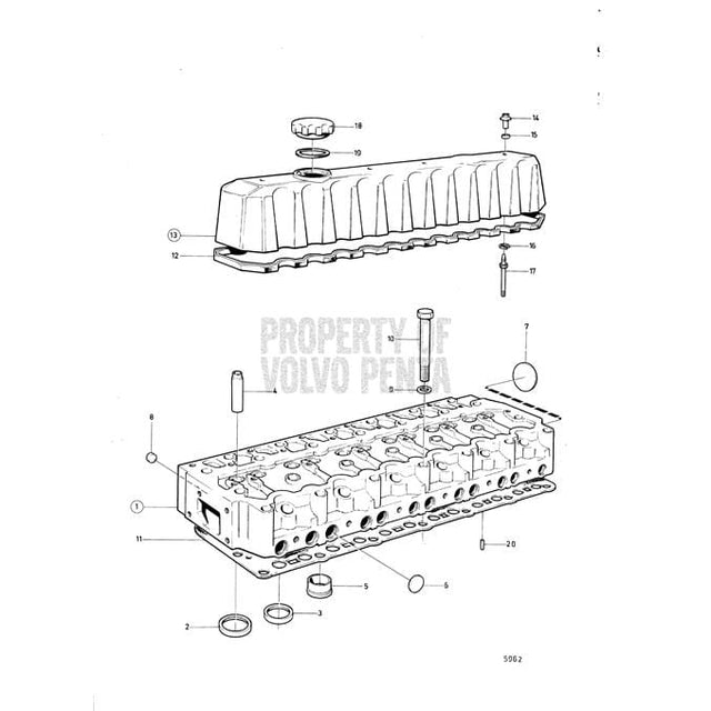 Volvo Penta Qualifies for Free Shipping Volvo Penta Diesel Gasket #859155
