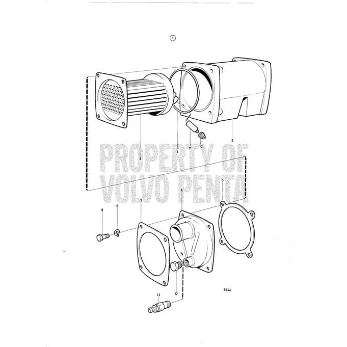 Volvo Penta Qualifies for Free Shipping Volvo Penta Diesel Oil Cooler Element #876551