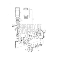 Volvo Penta Qualifies for Free Shipping Volvo Penta Diesel Piston Cylinder Liner K #876548