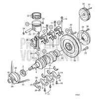 Volvo Penta Qualifies for Free Shipping Volvo Penta Diesel Piston Ring Kit #876695