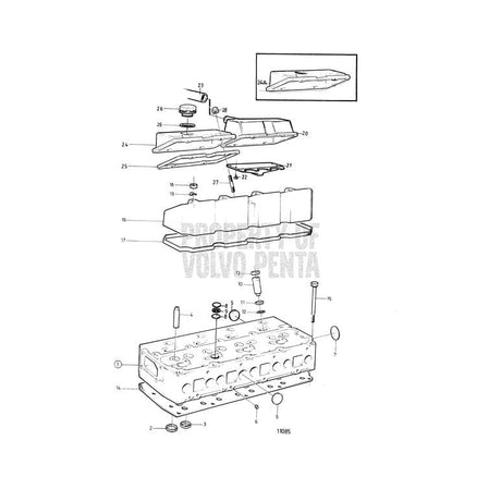 Volvo Penta Qualifies for Free Shipping Volvo Penta Diesel Screw #838775