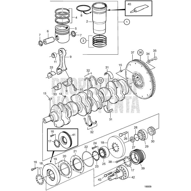 Volvo Penta Qualifies for Free Shipping Volvo Penta Diesel Sealing Ring #3827530