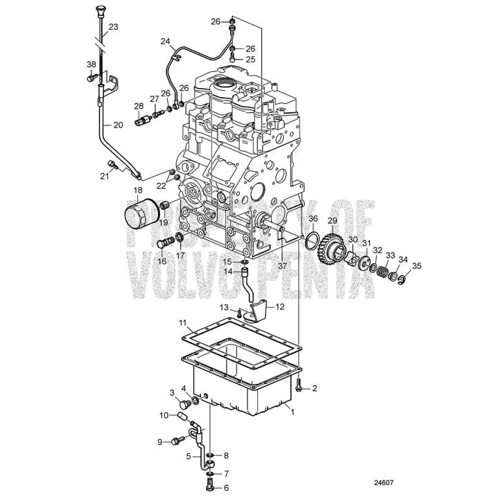 Volvo Penta 3884543 O-Rings | FirstChoiceMarine.com – First Choice Marine
