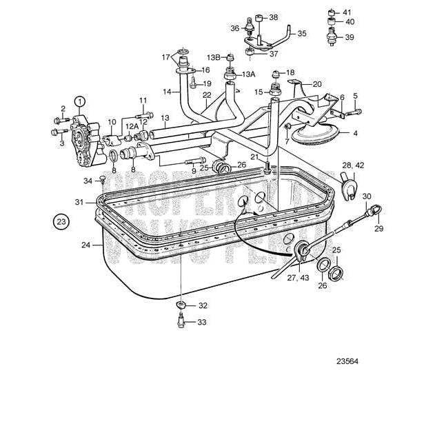 Volvo Penta Not Qualified for Free Shipping Volvo Penta Diesel Sealing Ring #468947