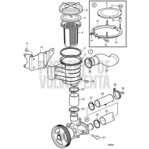 Volvo Penta Qualifies for Free Shipping Volvo Penta Diesel Strainer #3583341
