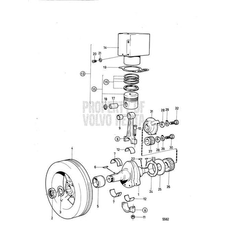 Volvo Penta Qualifies for Free Shipping Volvo Penta Diesel Thrust Washer #803515
