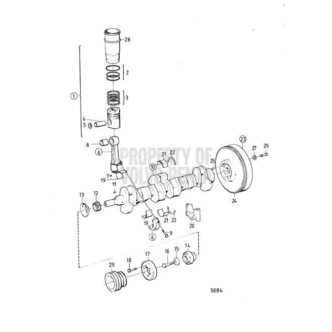 Volvo Penta Qualifies for Free Shipping Volvo Penta Diesel Thrust Washer Kit #276754