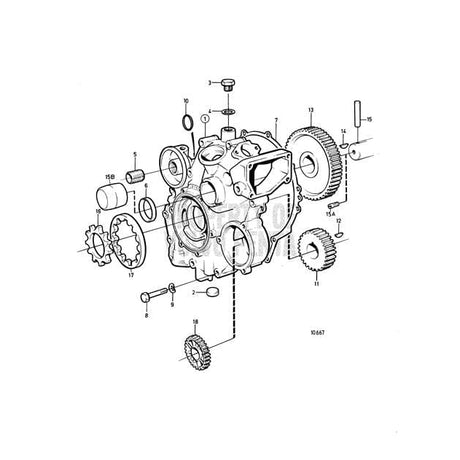 Volvo Penta Qualifies for Free Shipping Volvo Penta Diesel Timing Cover Gasket #859048