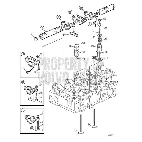 Volvo Penta Qualifies for Free Shipping Volvo Penta Diesel Valve Coil #1677875