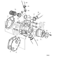 Volvo Penta Qualifies for Free Shipping Volvo Penta Diesel Water Pump #3580363