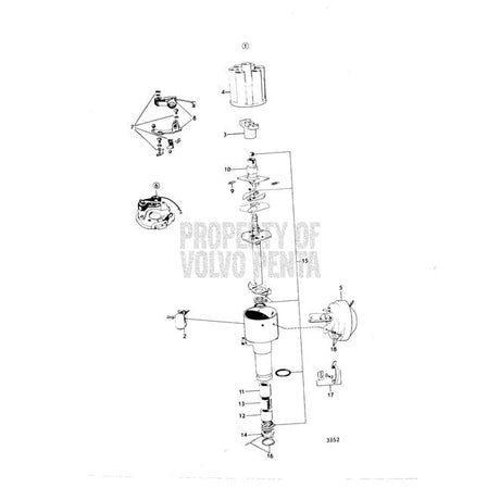 Volvo Penta Qualifies for Free Shipping Volvo Penta Distributor Cap #243658