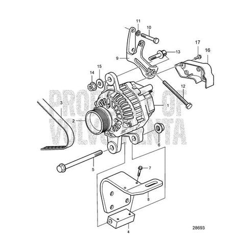 Volvo Penta Qualifies for Free Shipping Volvo Penta Drive Belt #3809625