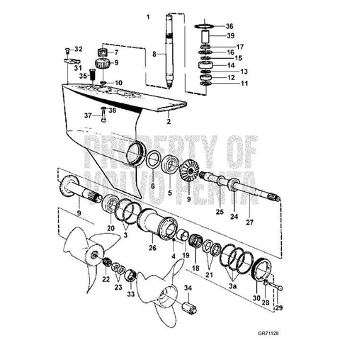 Volvo Penta Truck Freight - Not Qualified for Free Shipping Volvo Penta Drive Complete Dpx-A #3869045