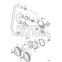 Volvo Penta Not Qualified for Free Shipping Volvo Penta Drive Screw #3852024
