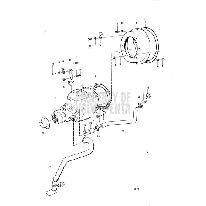 Volvo Penta Qualifies for Free Shipping Volvo Penta Elbow Nipple #850916