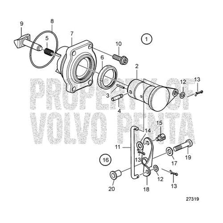 Volvo Penta Qualifies for Free Shipping Volvo Penta Excentric Piston #3862388