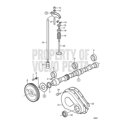 Volvo Penta Qualifies for Free Shipping Volvo Penta Exhaust Valve #3853127