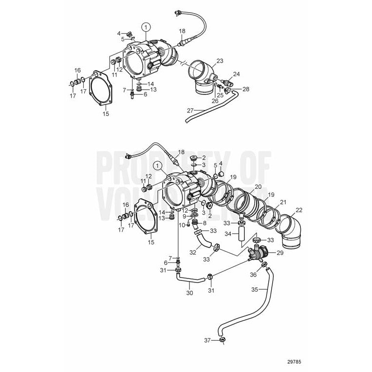Volvo Penta Qualifies for Free Shipping Volvo Penta Fitting #23166907