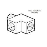 Volvo Penta Qualifies for Free Shipping Volvo Penta Fitting #3850490
