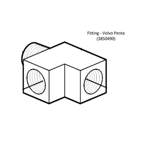 Volvo Penta Qualifies for Free Shipping Volvo Penta Fitting #3850490