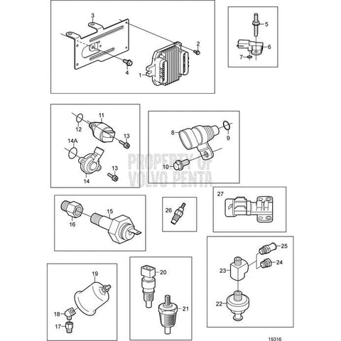 Volvo Penta Qualifies for Free Shipping Volvo Penta Fitting #3850660