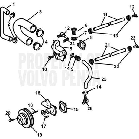 Volvo Penta Qualifies for Free Shipping Volvo Penta Fitting #3858855