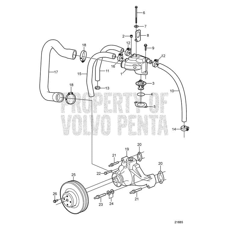 Volvo Penta Qualifies for Free Shipping Volvo Penta Flange Screw #3853388