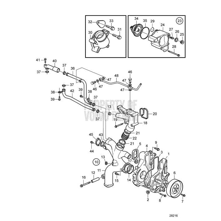 Volvo Penta Qualifies for Free Shipping Volvo Penta Flange Screw #969225