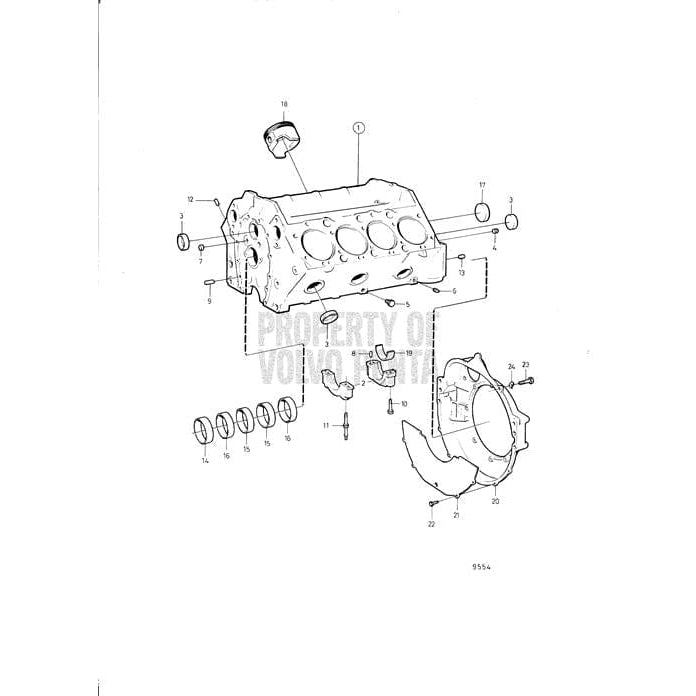 Volvo Penta Qualifies for Free Shipping Volvo Penta Flywheel Housing #841056