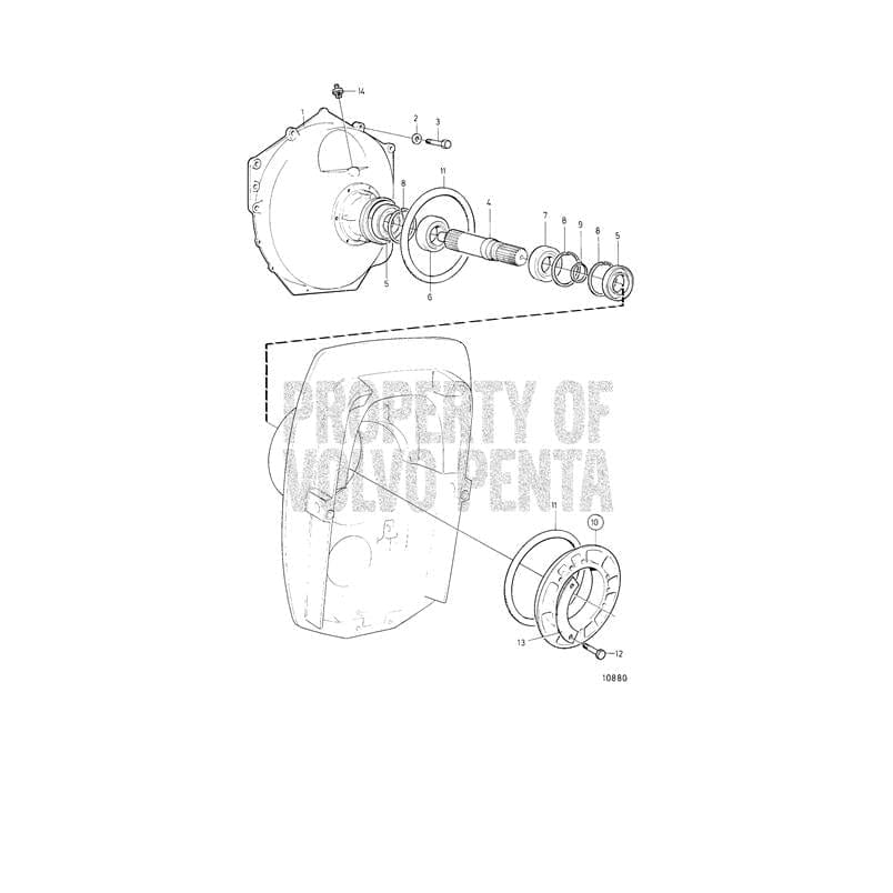Volvo Penta Qualifies for Free Shipping Volvo Penta Flywheel Housing #841967