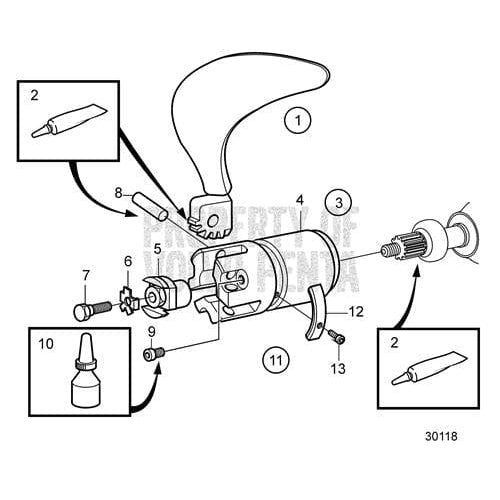 Volvo Penta Qualifies for Free Shipping Volvo Penta Folding Propeller 16 X 11 LH #3583386