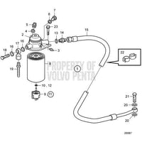 Volvo Penta Qualifies for Free Shipping Volvo Penta Fuel Filter #22996879