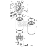 Volvo Penta Qualifies for Free Shipping Volvo Penta Fuel Filter Housing #21303231