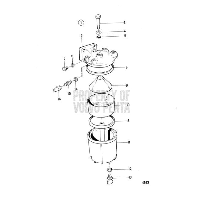 Volvo Penta Qualifies for Free Shipping Volvo Penta Fuel Filter Insert #829666