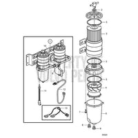 Volvo Penta Qualifies for Free Shipping Volvo Penta Fuel Water Separator Plug #952075