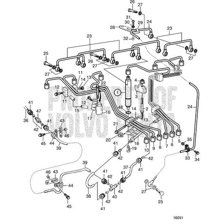 Volvo Penta Not Qualified for Free Shipping Volvo Penta Gasket #18811