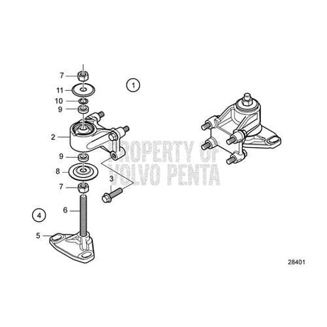 Volvo Penta Qualifies for Free Shipping Volvo Penta Gasket #192031